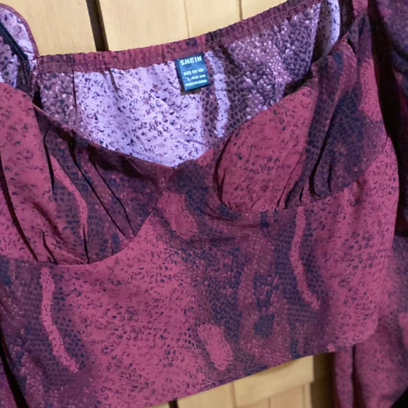 Ruffle Rouched 
Blouse  large/Shein - Picture 3 of 15